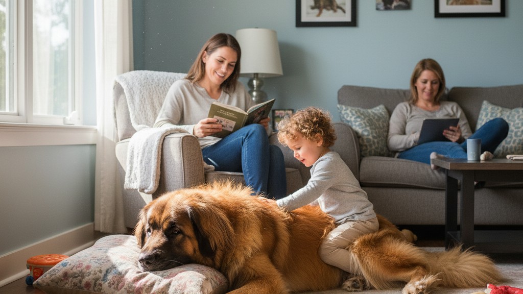 Preguntas frecuentes sobre la convivencia con un Leonberger en casa