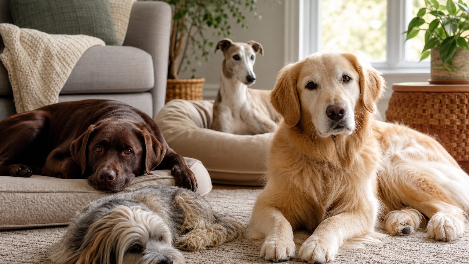 Razas de perros más tranquilas