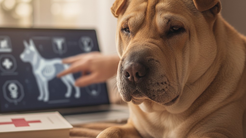 Reconociendo señales de dolor en tu Shar Pei: cuándo acudir al veterinario