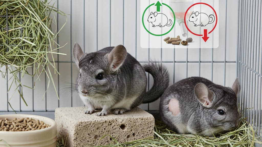 Señales de enfermedades comunes en chinchillas y cómo prevenirlas