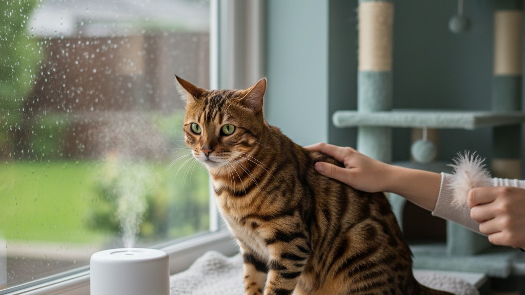 Señales de estrés en gatos Bengalí y cómo ayudarlos a estar tranquilos