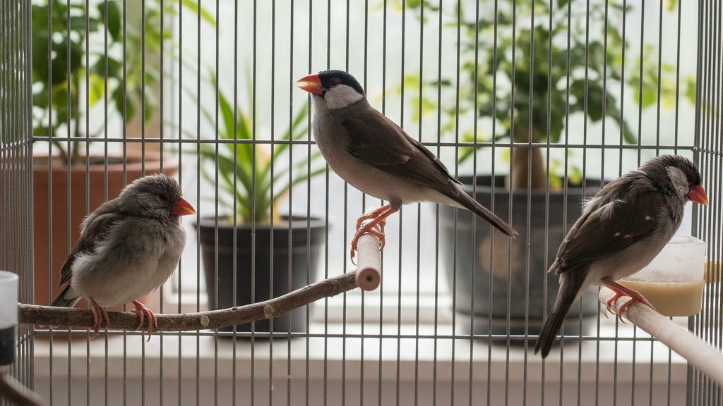 Señales de estrés en Gorriones de Java y cómo actuar