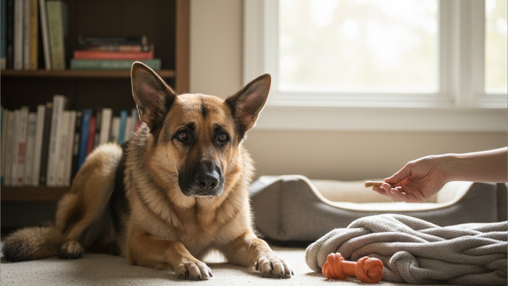 Señales de estrés en Pastores Alemanes y cómo ayudar a tu perro a relajarse