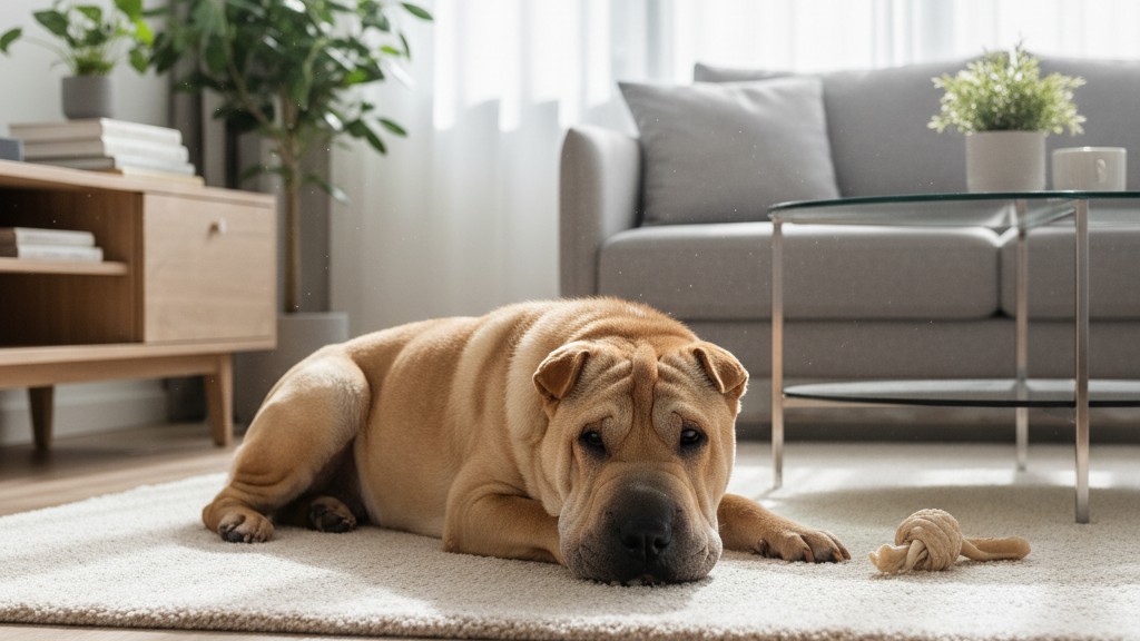Shar Pei en apartamento: consejos para una convivencia feliz y sin estrés