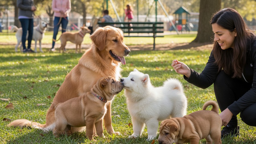Socialización temprana en Shar Pei: claves para un perro equilibrado
