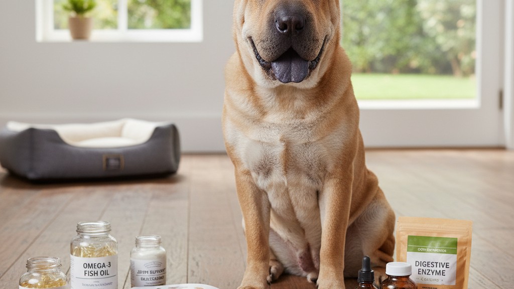 Suplementos recomendados para el Shar Pei: ¿cuándo y cuáles usar?