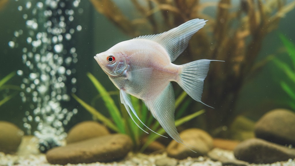 Pez Ángel Albino