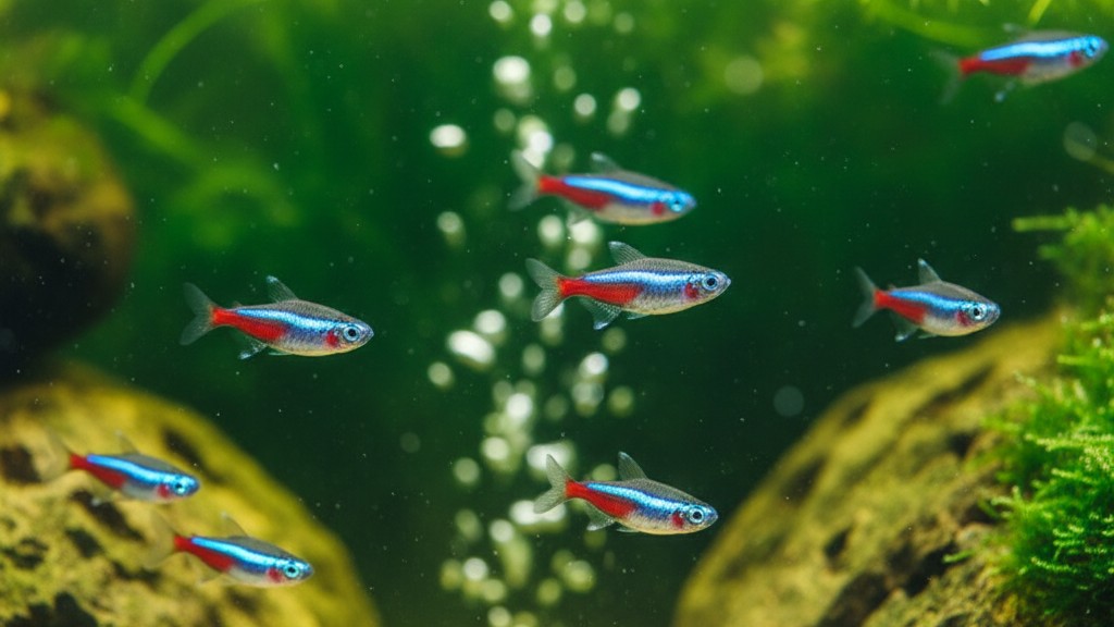 Pez Tetra Neon Azul