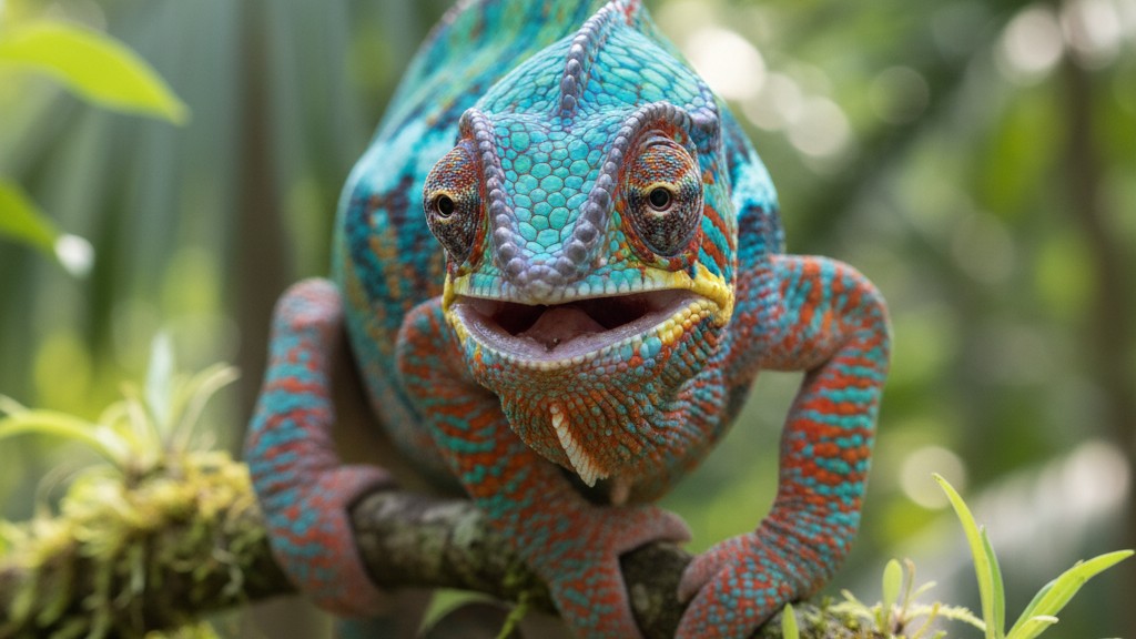 Camaleón pantera