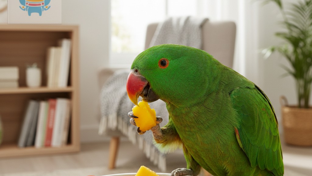 Alimentación equilibrada para el Loro Eclectus Verde