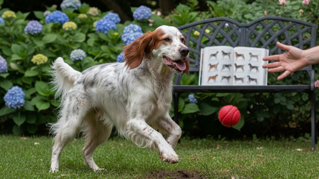 Temperamento y adiestramiento del Setter Inglés