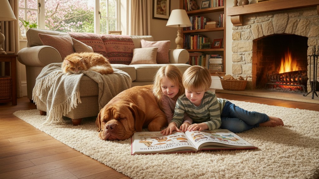 Consejos para la convivencia con un Dogo de Burdeos en casa