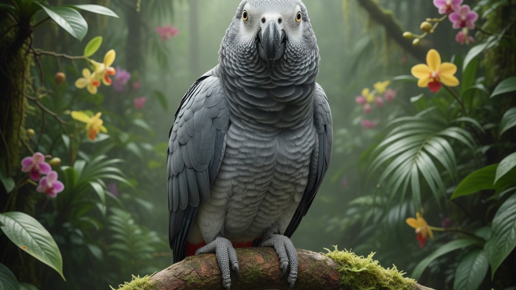 Conoce al Loro Gris Africano: origen, tamaño y carácter