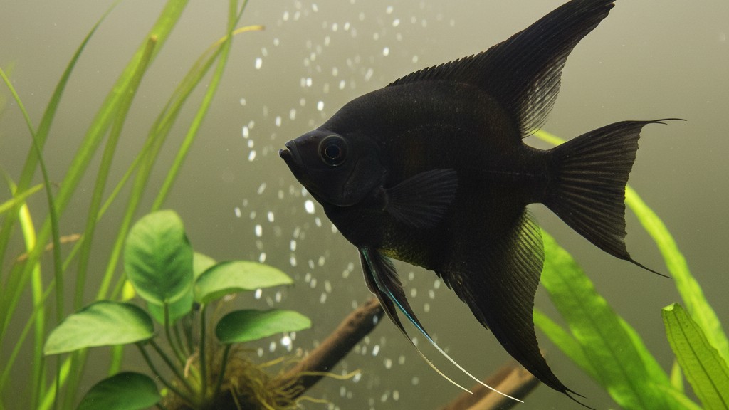 Características y origen del Pez Ángel Negro