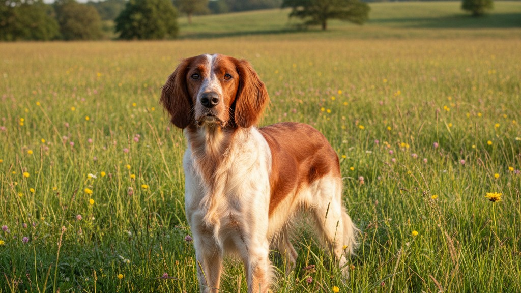 Características y origen del Setter Irlandés Rojo y Blanco