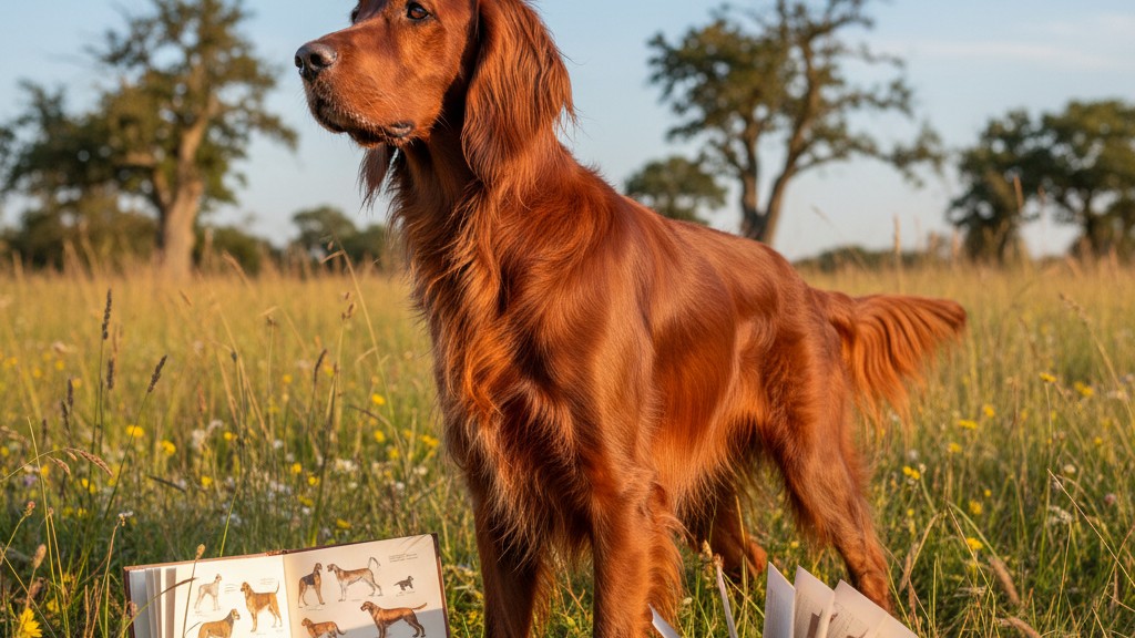 Características y origen del Setter Irlandés