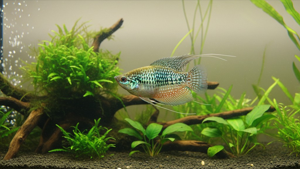 Conoce al Gourami perla: un pez tropical vistoso y tranquilo