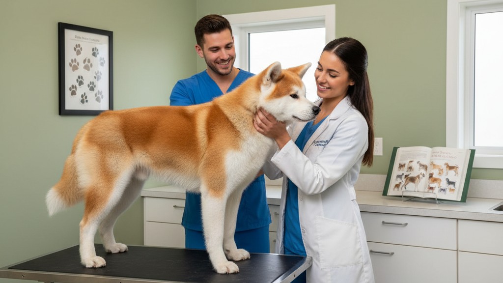 Salud y prevención: cuidados esenciales para el Akita
