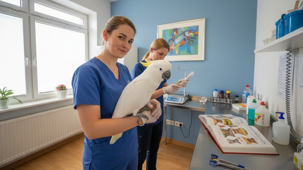 Cuidados sanitarios y prevención en loros Kakatoe