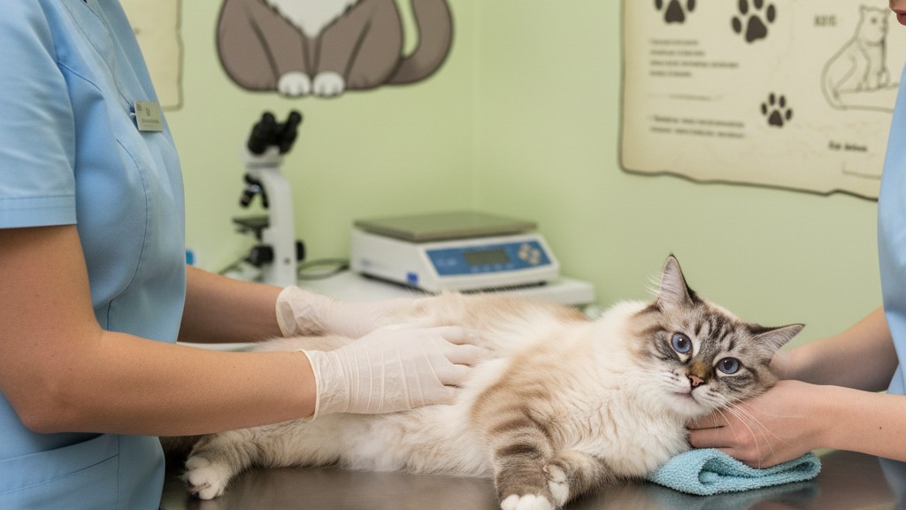 Salud y prevención para el gato Siberiano Neva Masquerade