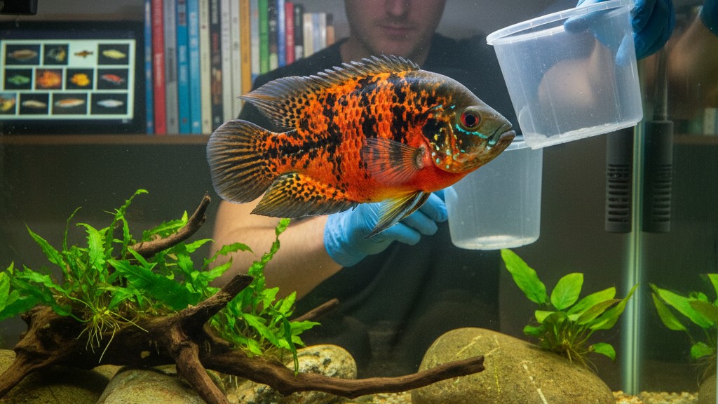 Cuidados de salud y prevención en peces Oscar