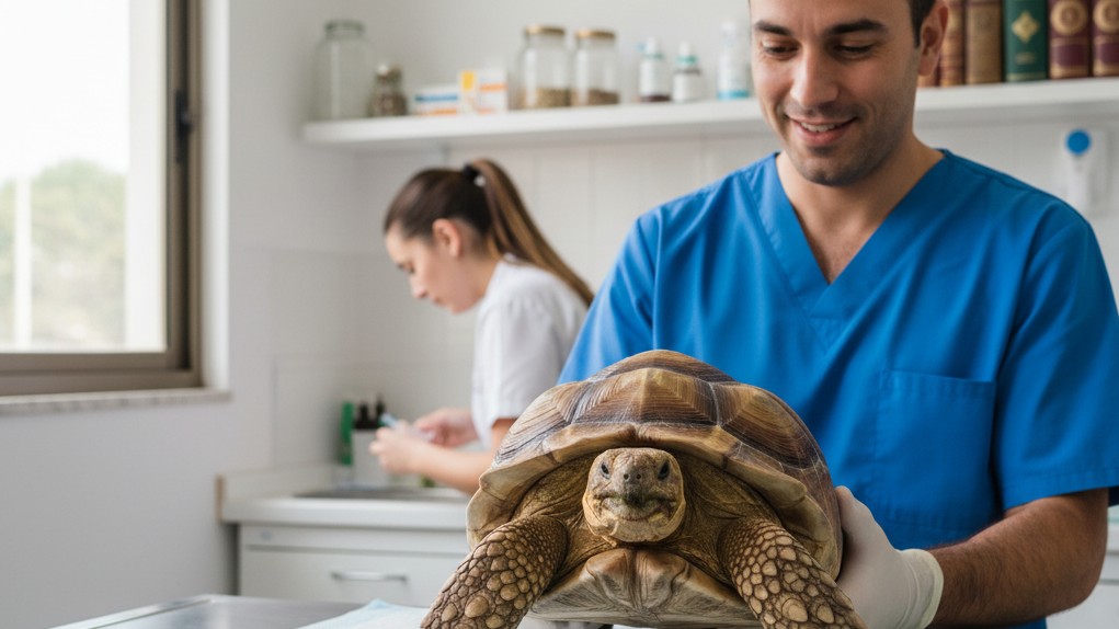Prevención y cuidados para la salud de tu tortuga africana