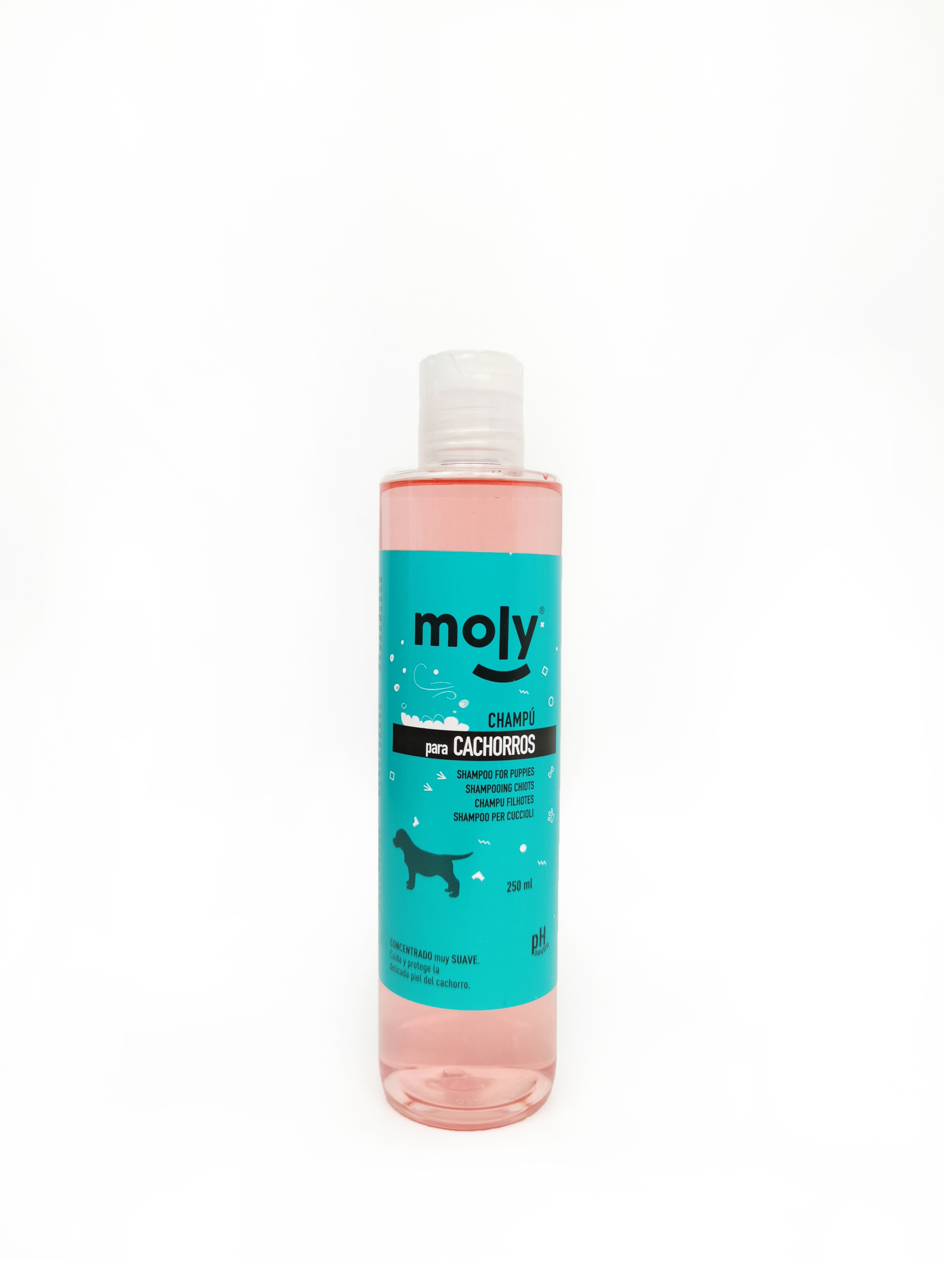 Champú para Cachorros 250 ml Moly | Limpieza Suave y Segura para Pieles Sensibles