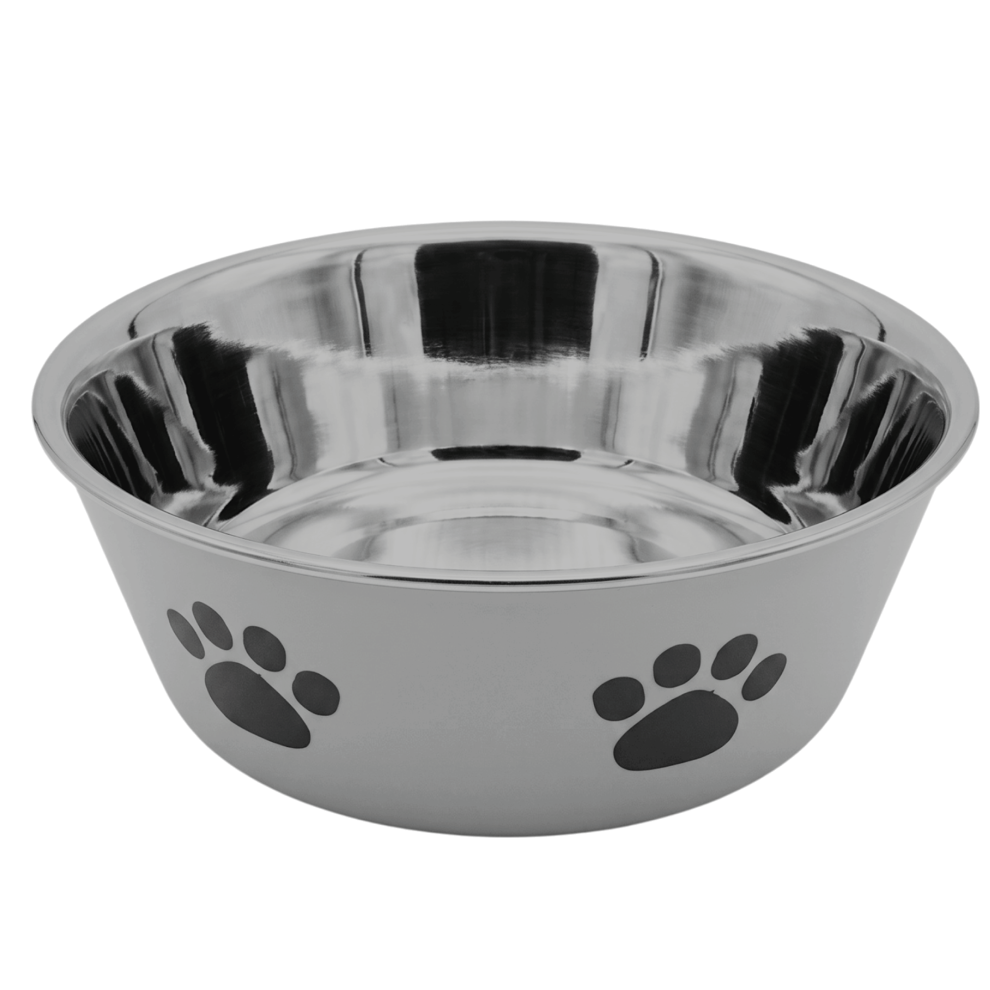 COMEDERO ACERO INOXIDABLE MOLY PARA GATOS 14,5 CM CON BASE ANTIDESLIZANTE