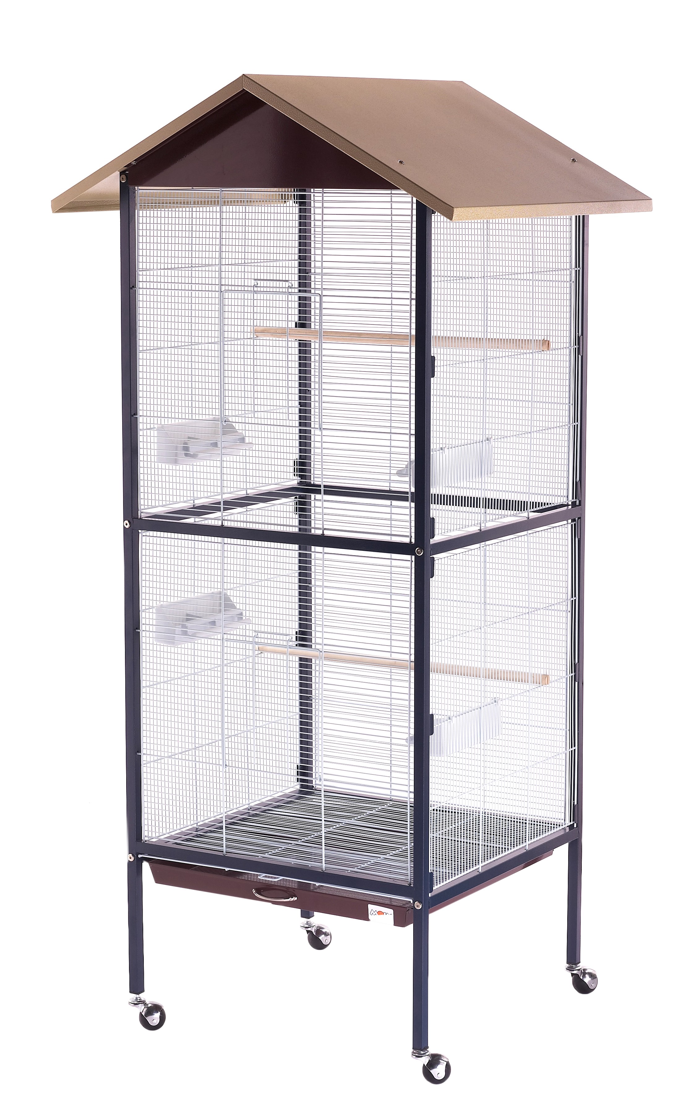 Cage à oiseaux Kenia 60 x 60 x 167 cm