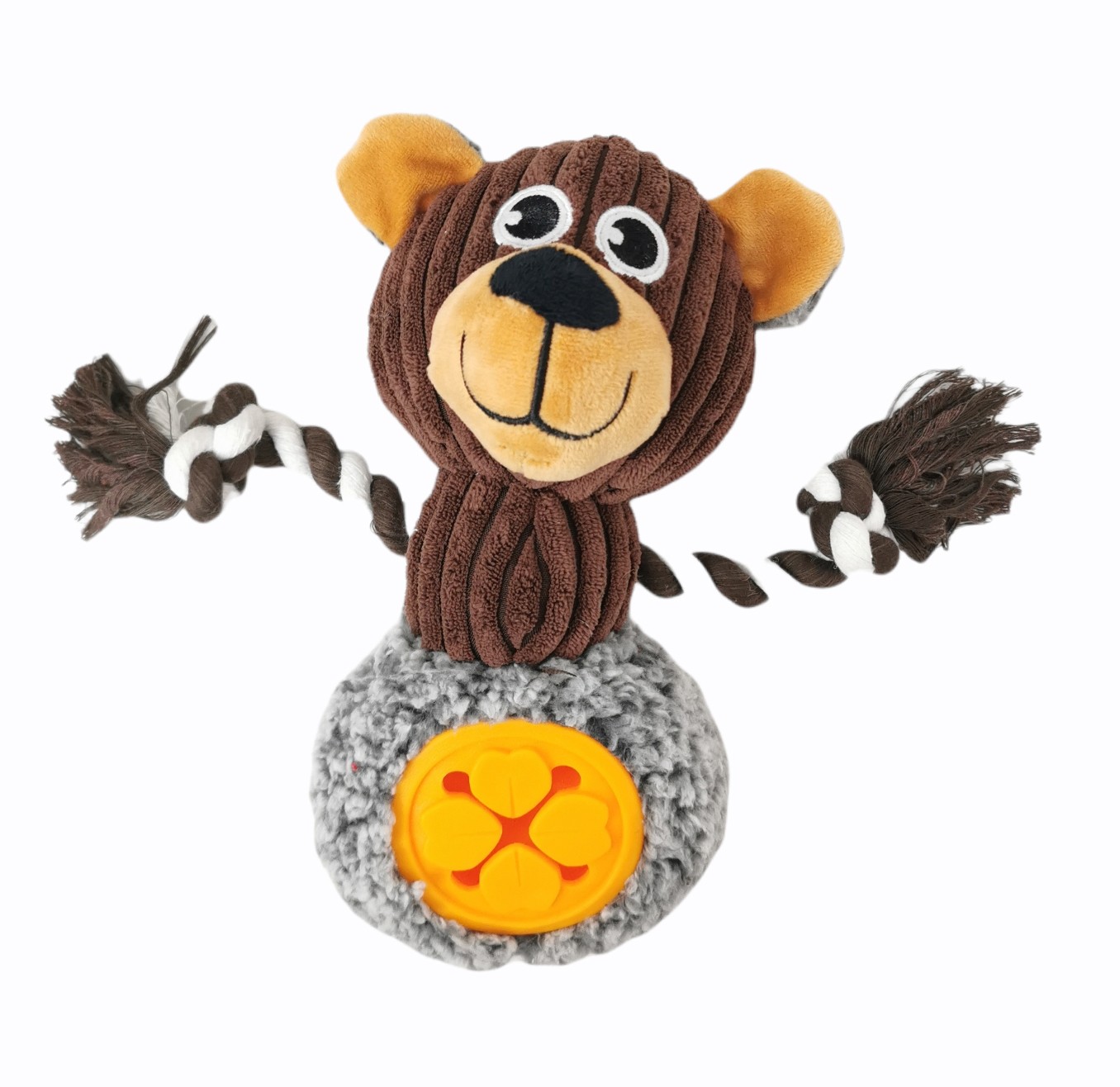 Peluche pour Chiens avec Compartiment à Friandises 26 cm Moly | Jouet Interactif Rembourrable et Très Amusant