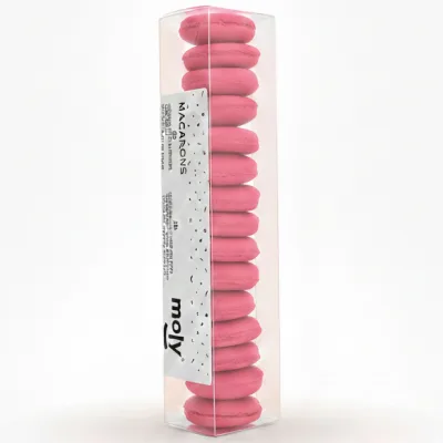 15 Macarons de Galletas para Perros Moly – Estuche de Snacks Premium