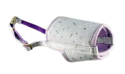 Muselière Deluxe Moly Lilas T-L