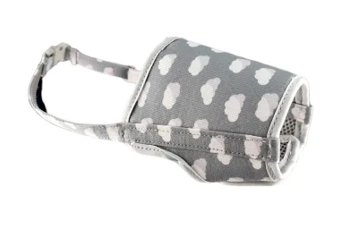 Muserolle Deluxe Nubes Taille S Moly | Douce, Ajustable et Respirante pour Chiens Petits