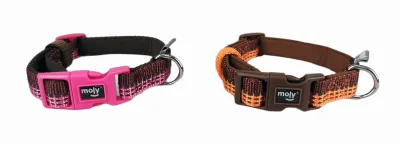 Collier Moly Néoprène avec Nylon Réfléchissant XS