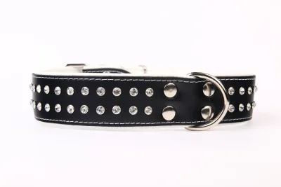 COLLAR PIEL LUXURY CRISTAL 75 CM