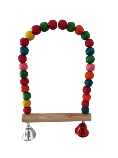 COLUMPIO INTERACTIVO C/SONIDO ARCO MADERA COLORES