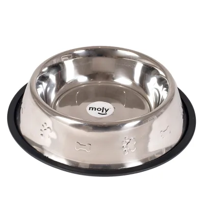 COMEDERO ACERO EXTRA C/FIG. 25 CM 2,35 L