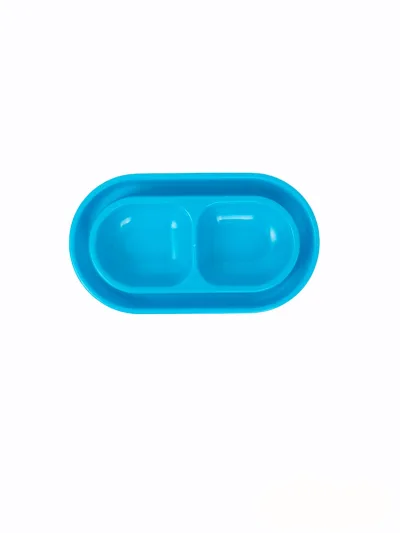 Comedero Antihormigas Doble 27 cm Moly | Dos Compartimentos con Sistema Antiinsectos