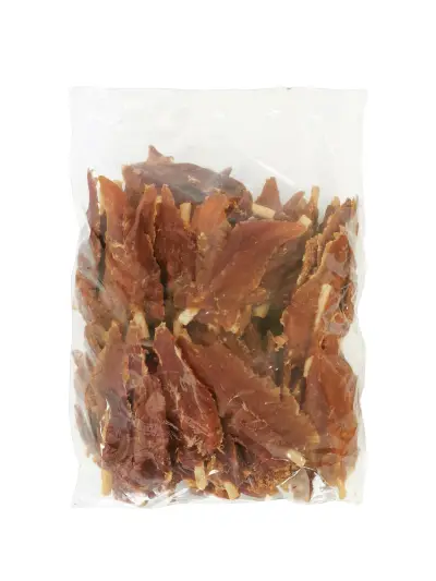 Dental Stick Granel 1 kg Moly | Piel de Vacuno Natural con Pechuga de Pollo | Snack Dental para Perros