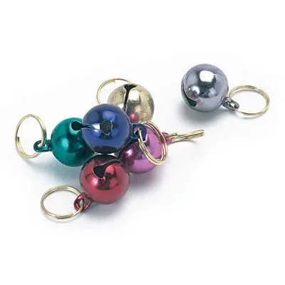 Expositor de 24 Cascabeles para Collar con Sonido | Colores Surtidos para Perros y Gatos – Moly