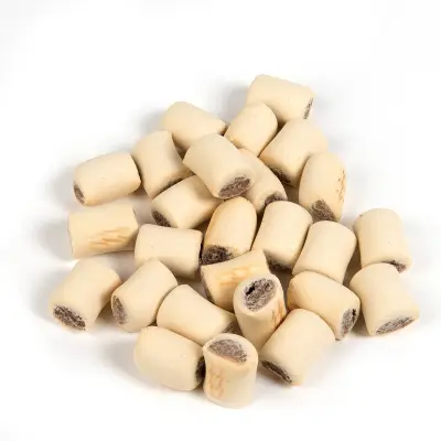 Galletas Mini Rolls de Médula 200 g | Snack Relleno y Crujiente para Perros – Moly