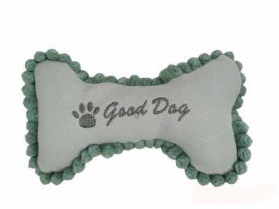Os de Peluche pour Chiens 20 cm Moly | Jouet Doux, Résistant et Sonore