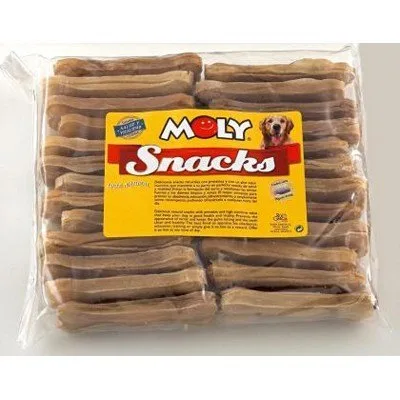 Huesos Prensados 16 cm en Bolsa de 22 Unidades | Snack Natural para Perros – Moly