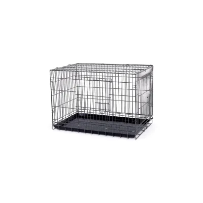 Jaula Metálica Grande para Perros 93×57×64 cm Moly | Resistente, Segura y Plegable