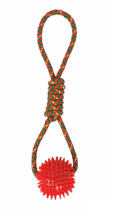 Lanzador con Pelota TPR Chia 43 cm Moly | Juguete Resistente para Lanzar, Morder y Jugar al Aire Libre