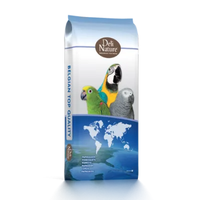 Loros Supreme Fruit Deli Nature 15 kg |  Con Frutas Naturales | Alimentación Completa y Equilibrada para Loros y Cotorras