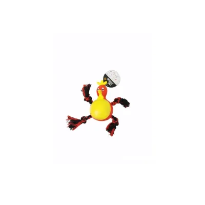 Jouet mordeur poule pour chiens 21 cm Moly | Jouet résistant, ludique et stimulant