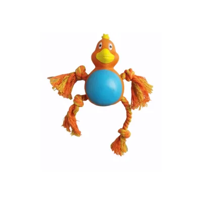 Jouet à Mordre Poulet pour Chiens 21 cm Moly | Jouet Résistant et Ludique pour Mâcher