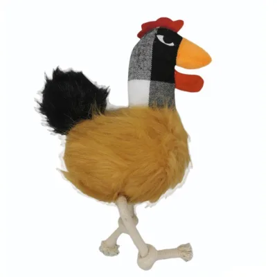 Peluche pour chiens Corral 34 cm Moly | Jouet avec trois textures et son interactif