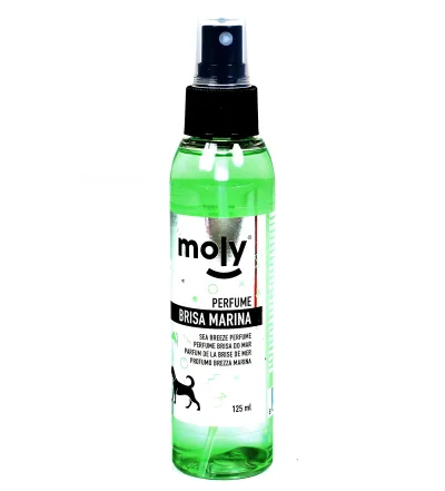 Perfume Moly Brisa Marina 125 ml | Aroma Fresco y Duradero para Perros y Gatos